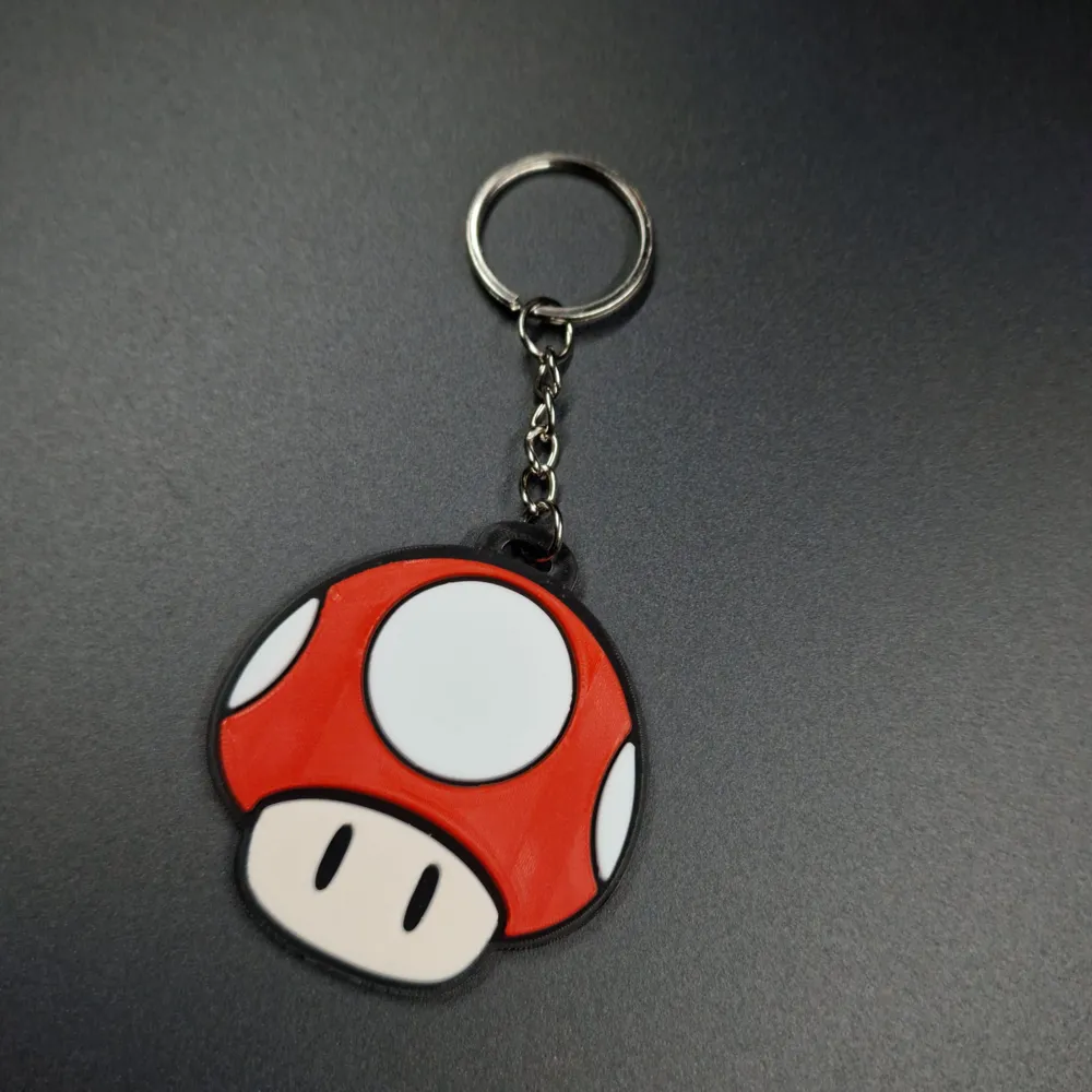 SUPER MARIO GALAXY Keychain - Free 3D Print Model - MakerWorld