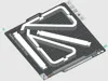 Atari 2600 Display Stand Set V2 - 20mm wide legs