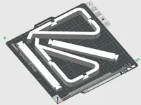Atari 2600 Display Stand Set V2 - 20mm wide legs