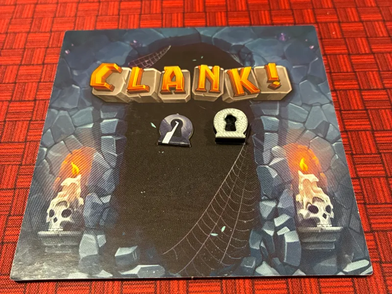 Clank! Catacombs Lock Token - Double-sided Remix
