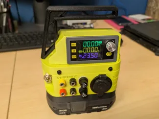 Desktop Power Supply for Single Ryobi 18V Battery