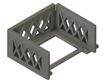 Gridfinity Storage Box Rack System