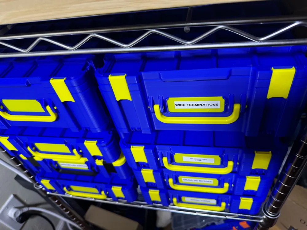 Gridfinity Storage Box Rack System - Free 3D Print Model - MakerWorld