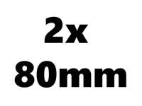 Dual 80mm Fans