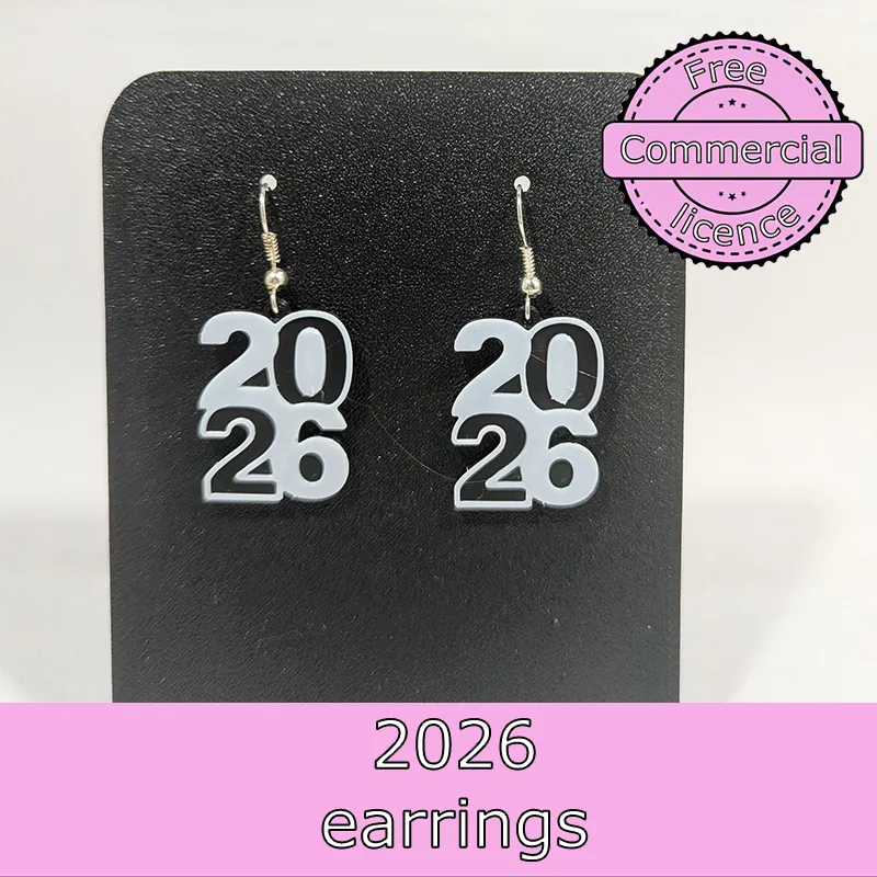 2026 earrings - free commercial rights view 2