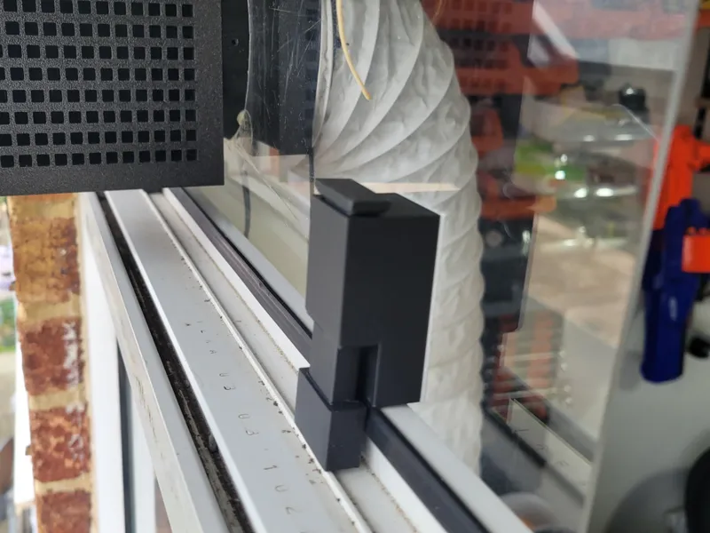 Window Clamp 38mm deep for Plexiglass window cover