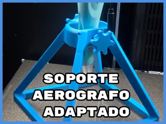 Soporte Aerógrafo Adaptado Human Technology