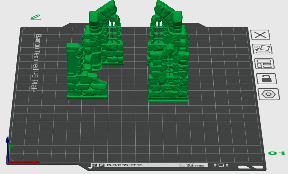HQ Walls - Set 1 - Free 3D Print Model - MakerWorld