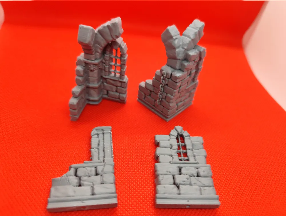 HQ Walls - Set 1 - Free 3D Print Model - MakerWorld