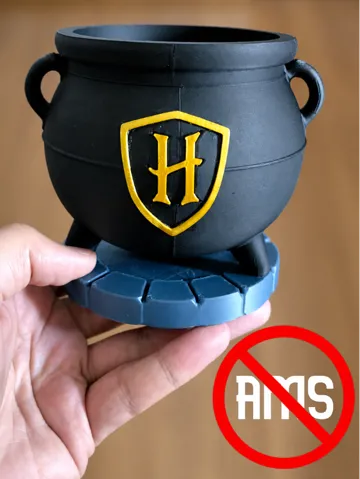 Accesorio para impresora 3D: Hogwarts Cauldron (NO AMS needed) — vista de referencia 2