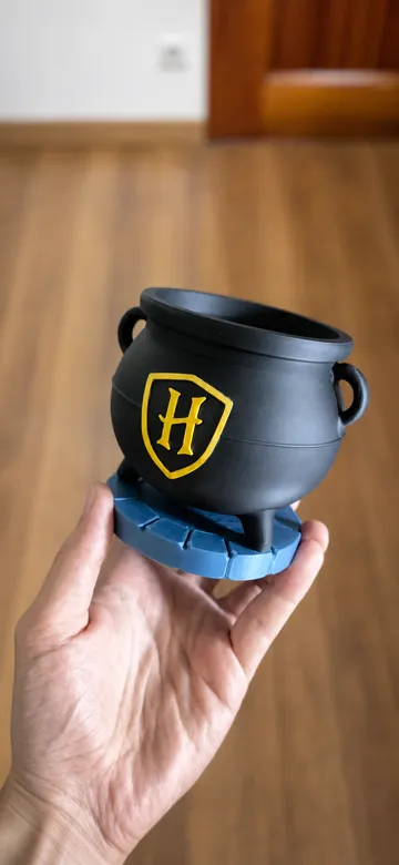 Accesorio para impresora 3D: Hogwarts Cauldron (NO AMS needed) — vista de referencia 3