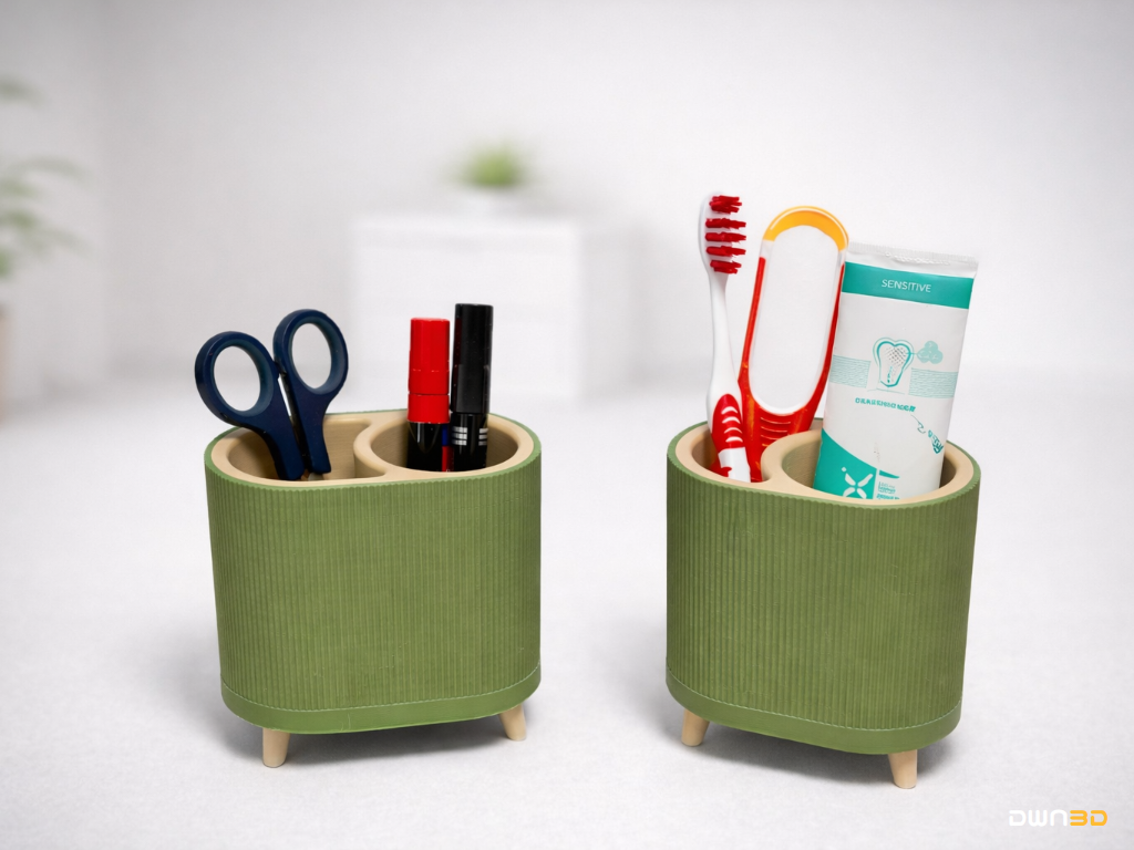Modern Bath or Desk Organizer | 2 Sizes