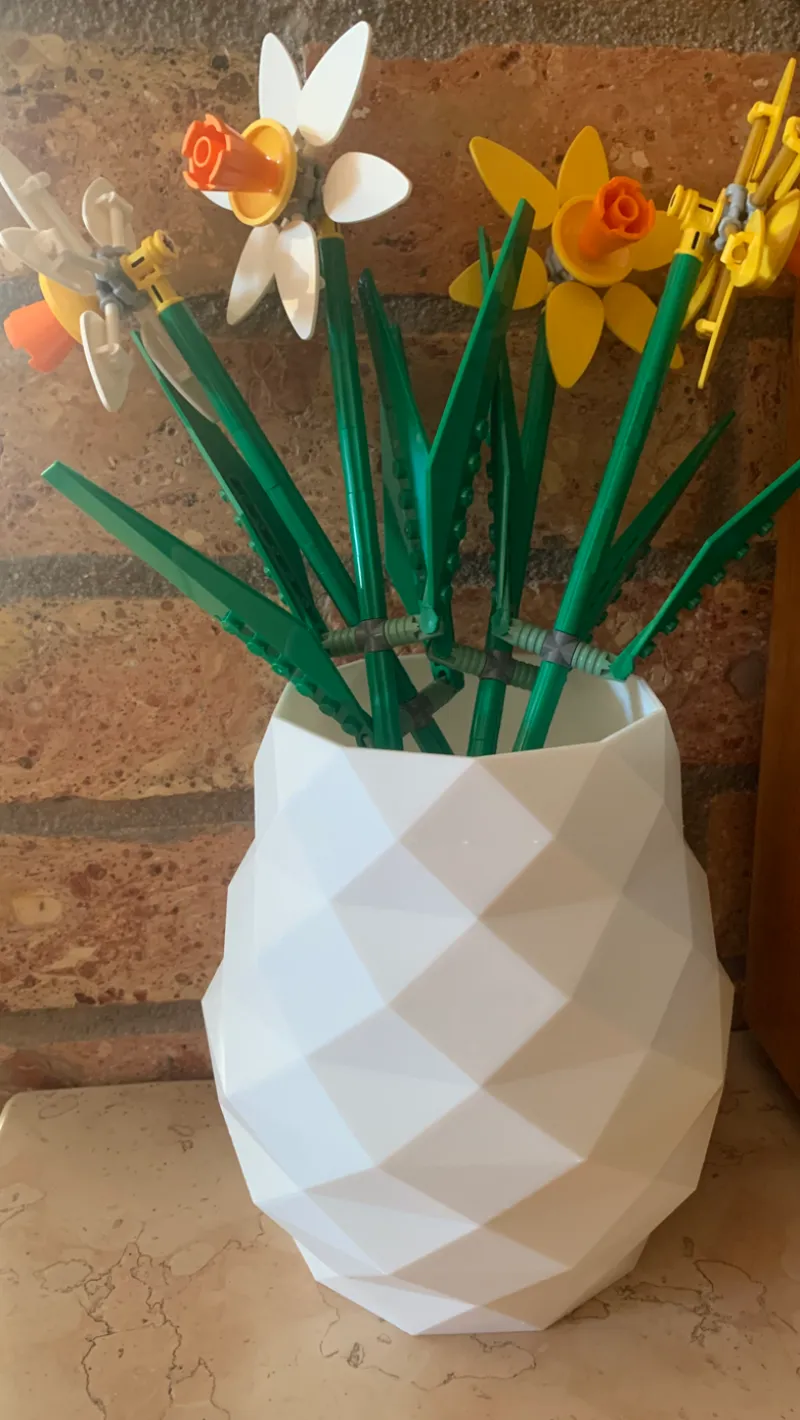 Modern polygonal vase - Vaso moderno poligonale