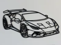 Tableau mural Lamborghini Huracán — photo 2