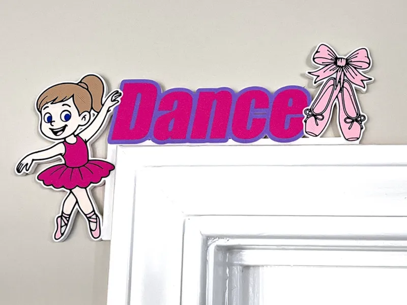 Dance Girl Door Corner