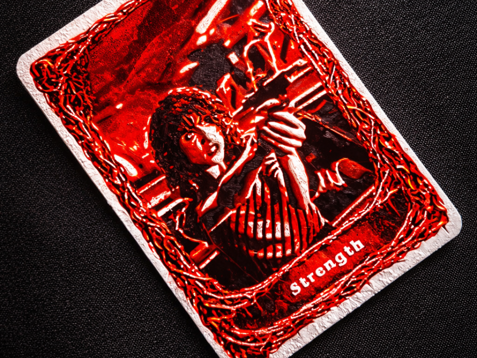 Stranger Things Tarot - Nancy, strength