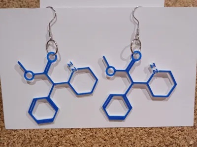 Methylphenidate Earrings