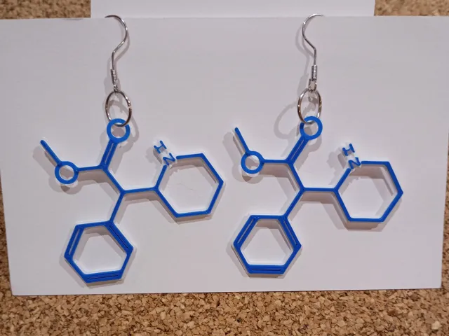 Methylphenidate Earrings