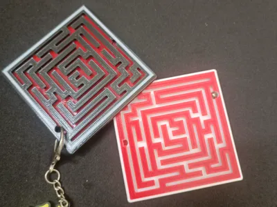 Maze marble run fidget - BIG maze