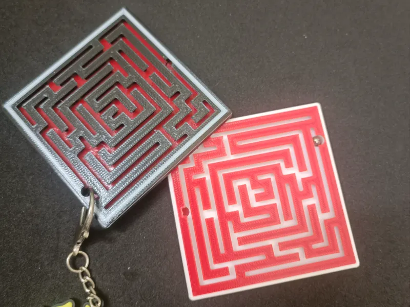 Maze marble run fidget - BIG maze