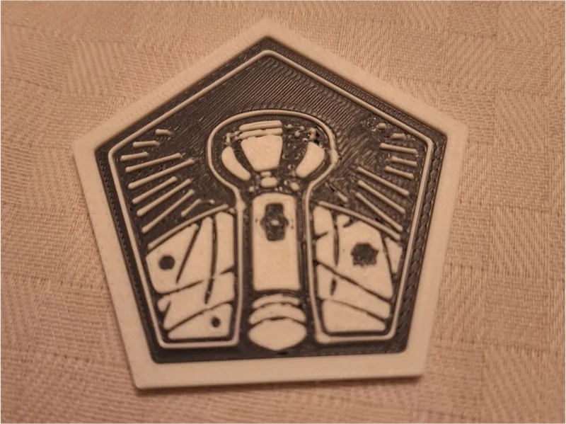 Lead investigator token for Arkham Horror LCG