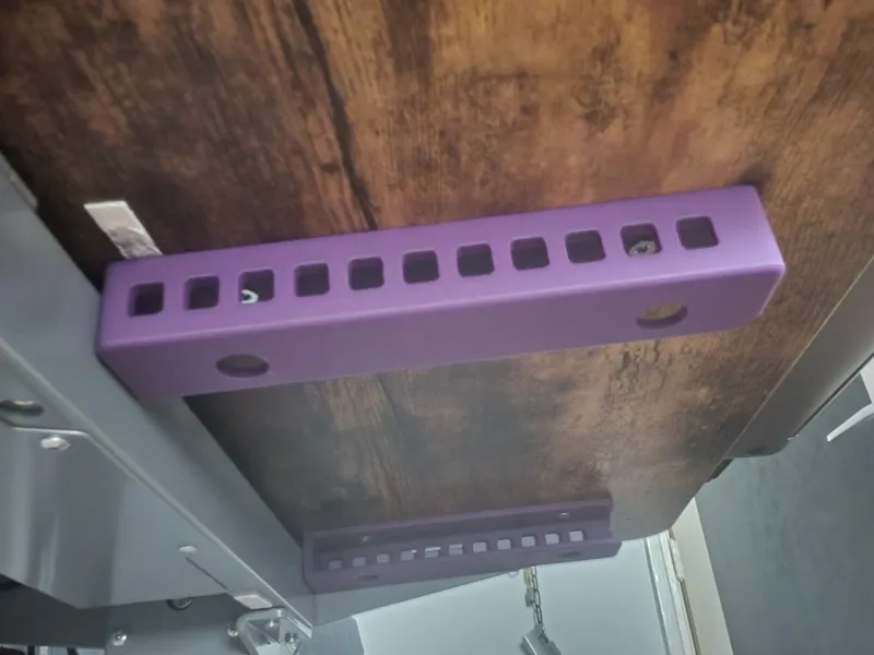 Laptop bracket for under table