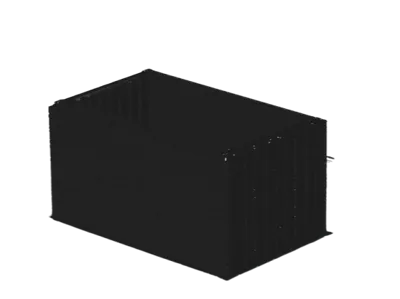 White Waste Purge Container