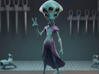 The Zelosian Explorer (peacefull aliens)
