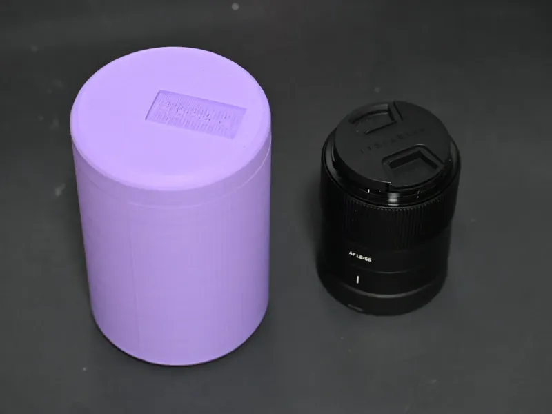 相机胶囊-适用于机身直径67mm内的镜头-铭匠AF56MMF1.8镜头-可缩放模型进行调整