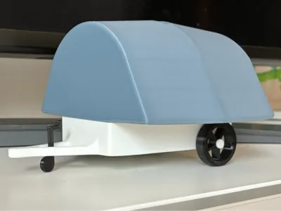 Tent Trailer Piggy Bank