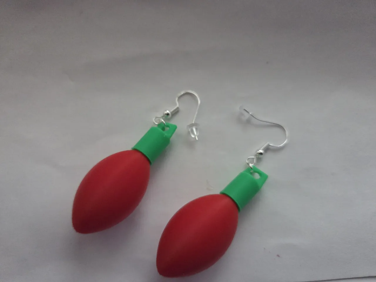 Xmas Light Earrings view 3