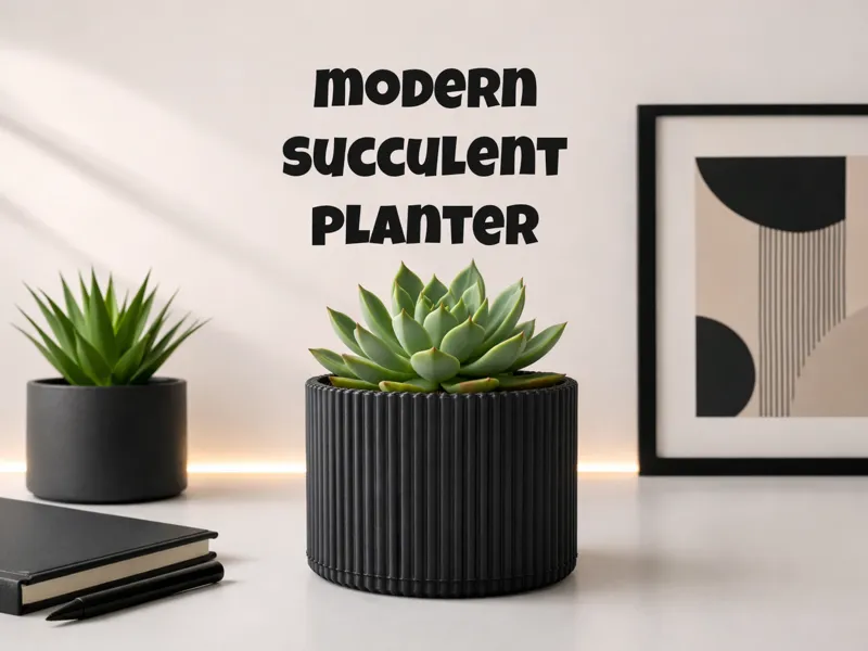 Modern Succulent Planter