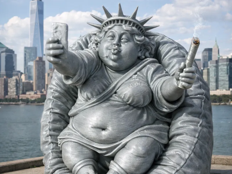 Freiheitsstatue Selfie