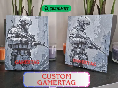 Soldier Custom Gamertag HUEFORGE - Battlefield 6