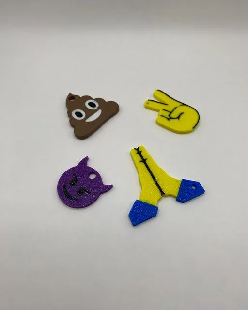 Emoji Keychains