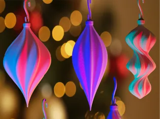 Fast Vase Mode Christmas Ornaments <1 Hour <7g