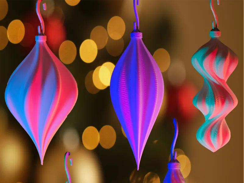 Fast Vase Mode Christmas Ornaments <1 Hour <7g 