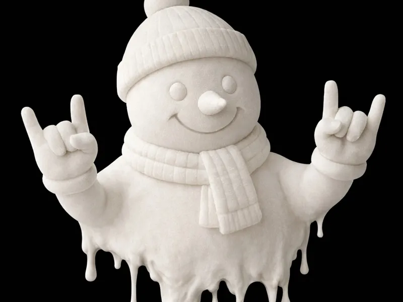 Muñecos de nieve con imán nevera(Rook y Traductor)