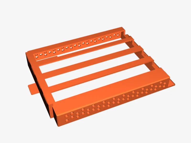 Amiga 4000 Zorro Case Bracket