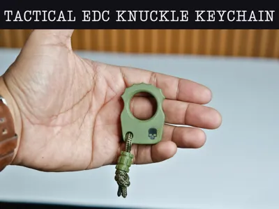 MINI Tactical EDC Knuckle Keychain