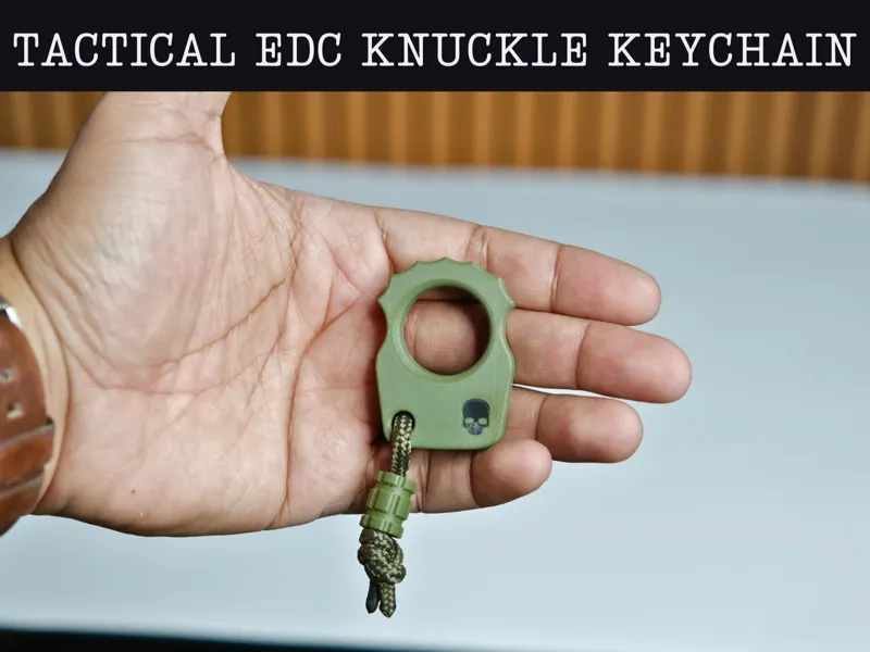 MINI Tactical EDC Knuckle Keychain