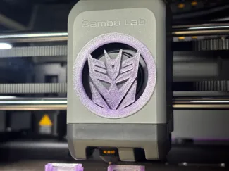 p2s fan cover decepticons logo click on
