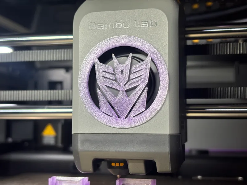 p2s fan cover decepticons logo click on