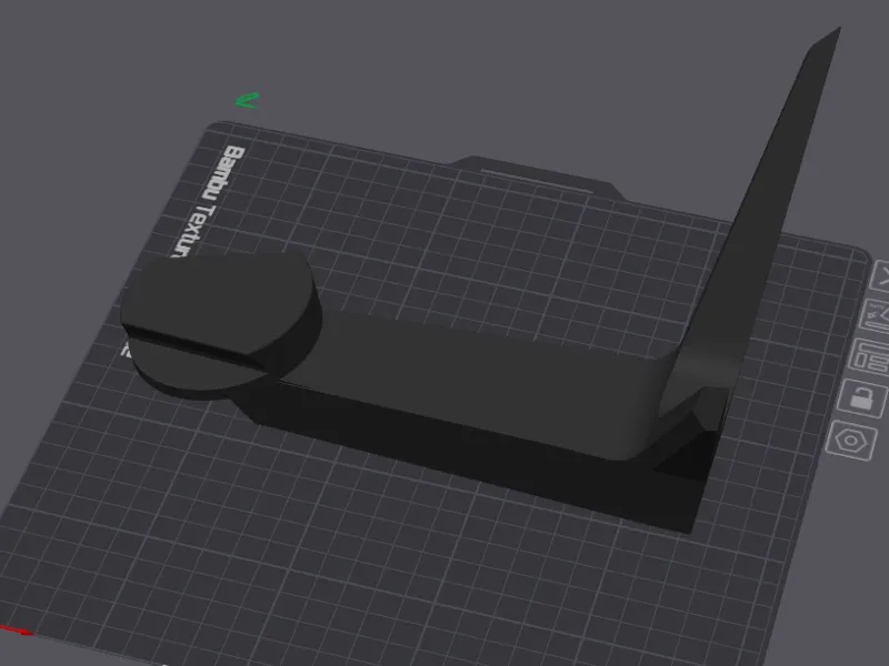 Simucube stand for wheel