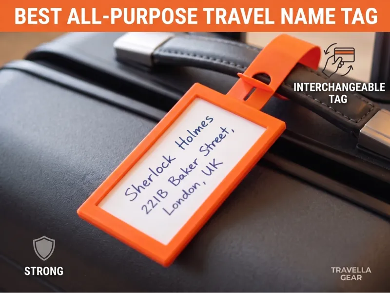 BEST ALL-PURPOSE TRAVEL NAME CARD, STRONG