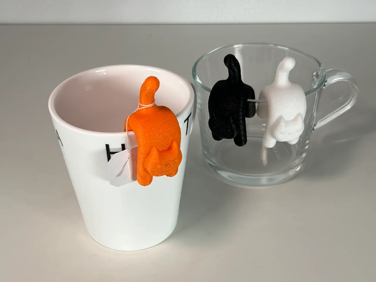 Cat-Shaped Tea Bag Holder view 4