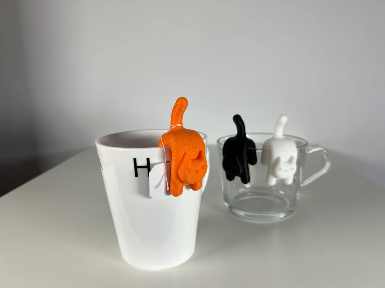 Cat-Shaped Tea Bag Holder view 3