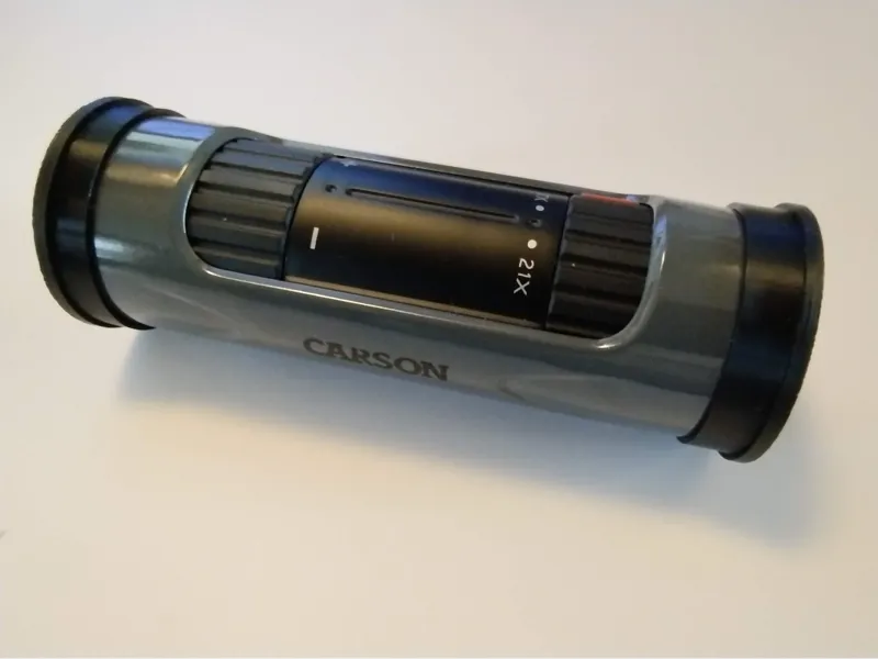 Lens caps for Carson MonoZoom