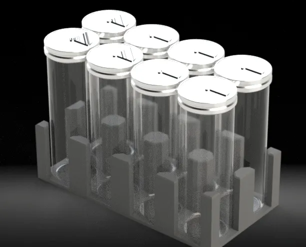 Spiceholder "IKEA - Citronhaj" 8cm/12 cm/Öl/Essig