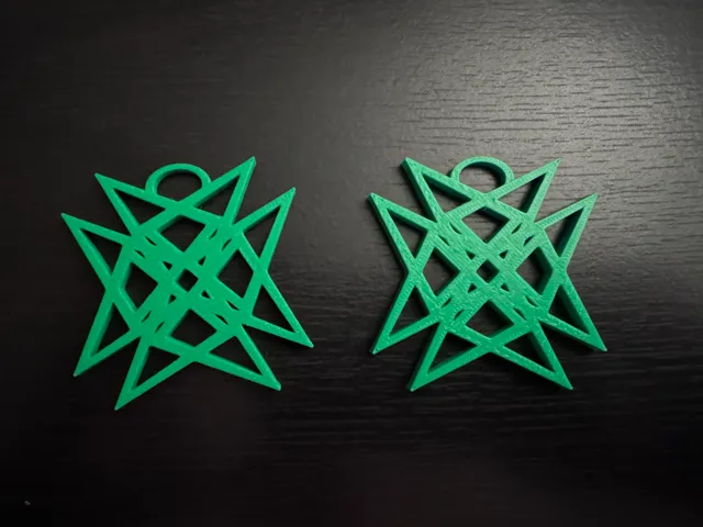 Interlaced Triangle Pattern Earrings